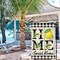 Summer Lemon Garden Flag 12.5 x 18 Inch Double Sided Burlap Home Sweet Home Yellow Fruit Small Yard Flag Farmhouse Holiday Seasonal Outdoor Outside Decoration